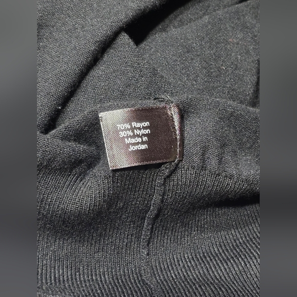 Lane Bryant Black Button Front Cardigan Size 18/20 - Picture 5 of 8